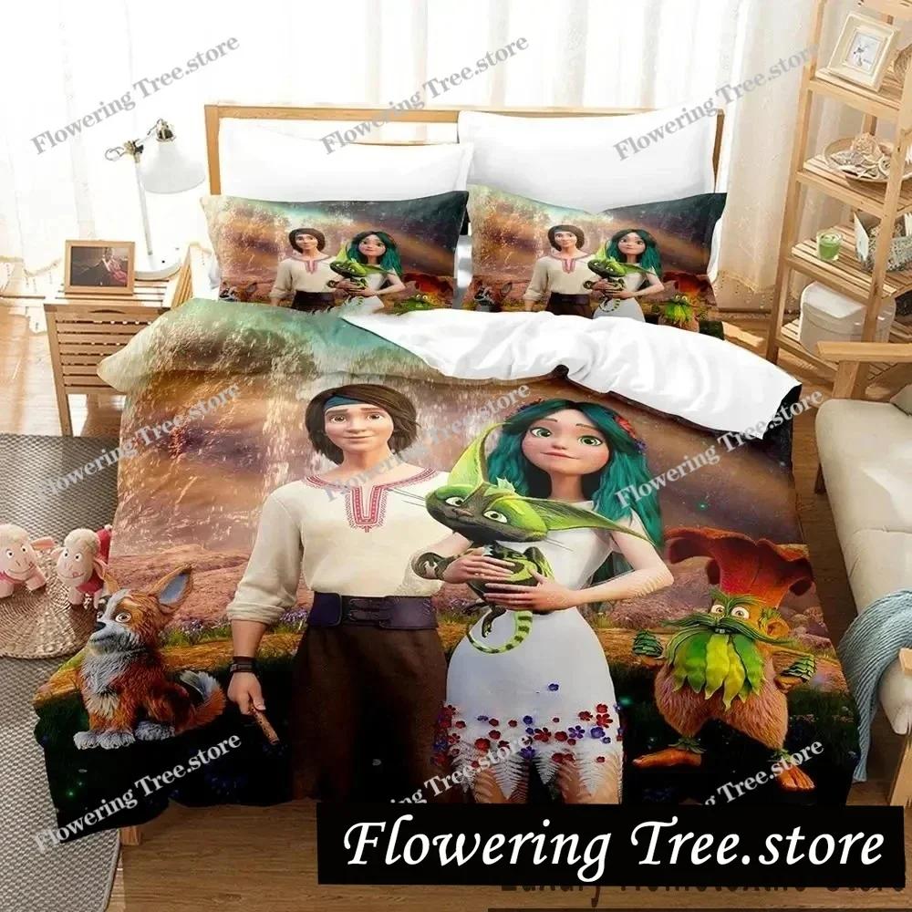 3D Druck Mavka Der Waldgesang Bettwäscheset Jungen Mädchen Einzelbett Queen King Size Bettbezug Kissenbezug Bett Jungen Erwachsene