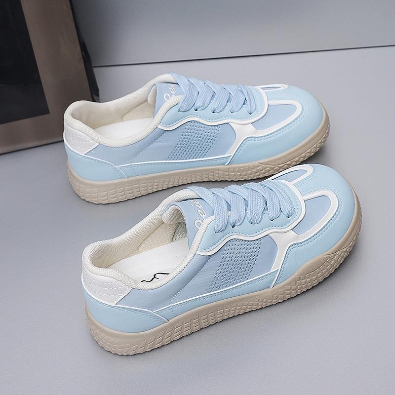 -76 soft-soled women's spring new breathable low-top flat-bottomed cream rice casual shoes