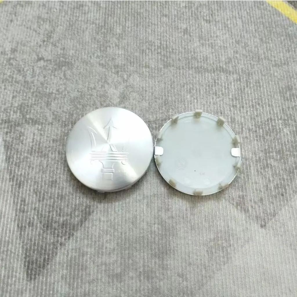60mm 4pc Car Wheel Center Caps for Maserati Granturismo Levante Ghibli Grancabrio Quattroporte GTS Q4 Coupe Hub Cover Decoration