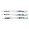 3Pcs Water Storage Pen Transparent Nylon  Watercolor Paint Brush Stationery Art Supplies
