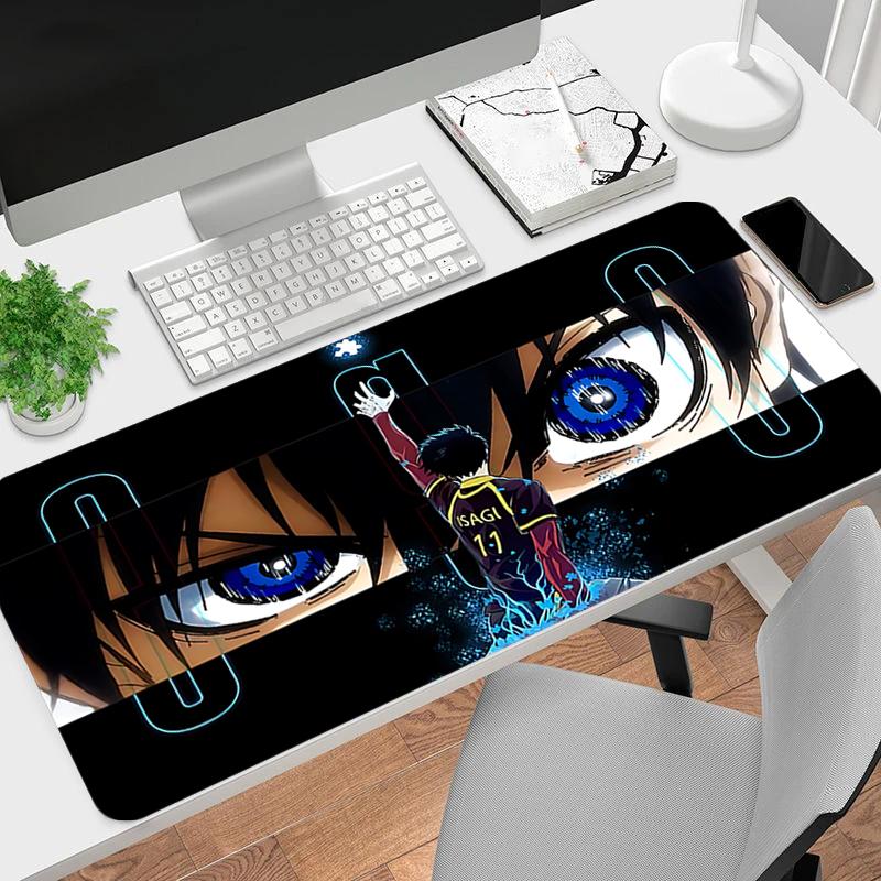 1Pc Eyes Future Gaming Mouse Pad Keyboard Desk Mat Non-slip Rubber Lock Edge Waterproof Computer Mousepad for Office Home Decor Y1439