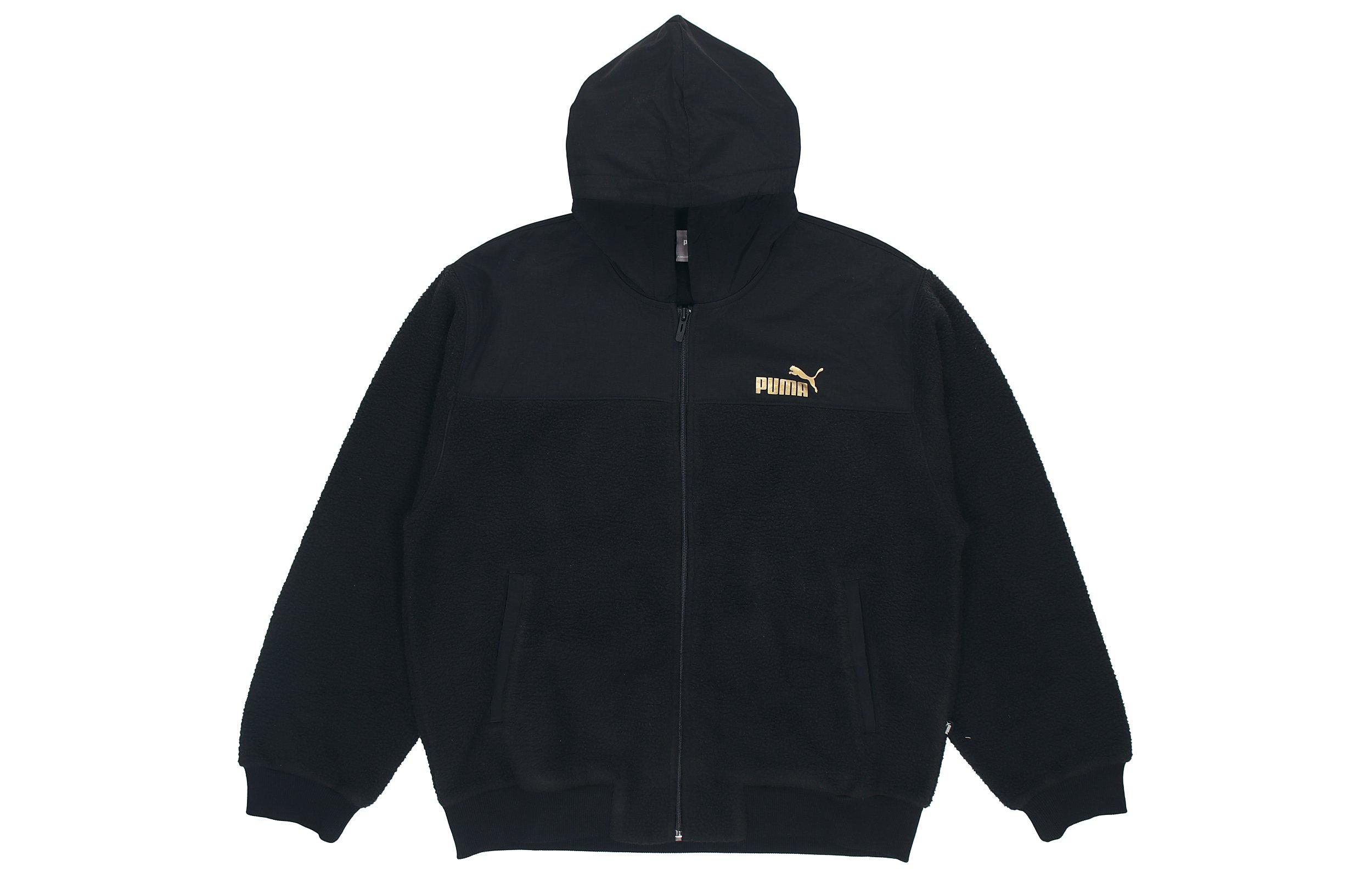 PUMA Velvet Jackets Men s Black Hooded Moderate 848253-01 L