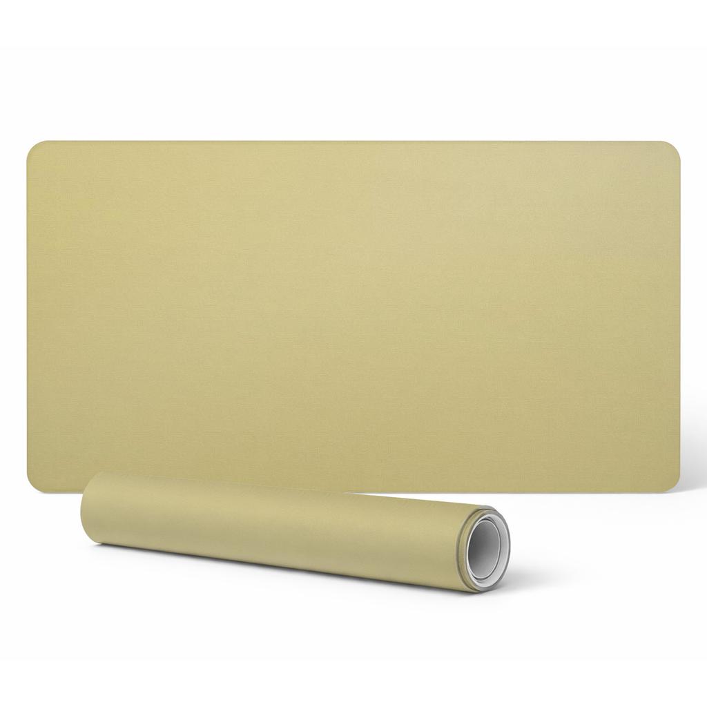 Podkładka Na Biurko Pod Mysz Klawiaturę I Laptopa Kolor Żółty 90X45 Cm