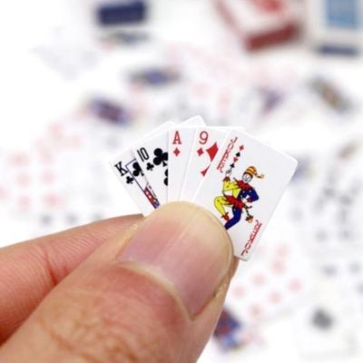 Přenosné Mini Hrací Karty Pokerové Žetony Průhledné Hrací Karty Pro Rodinnou Hru Večírek Vtipné Podváděcí Rekvizity Domácí Pracovna Barový Doplněk