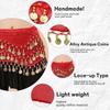 Coin Wrist Bracelets Women's Belly Dance Outfits Dance Costume Set  Stage Performances
