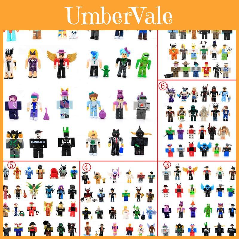Set Colorato da 24 Pezzi di Action Figure dei Giochi Roblox Ideale per Collezionisti e Bambini