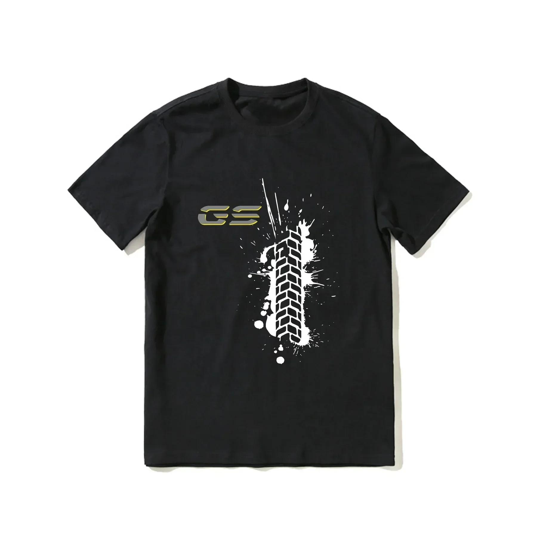 

2024 Hot Sale Summer 100% Cotton for 1250 GS Exclusive for BMW Fans Motorrad R1250GS T Shirt Unisex Hip Hop Streetwear T-shirt M