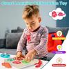 Wooden Puzzles for Toddlers 1-3,Infant Puzzle,Dinosaur Matching Egg Puzzle,Montessori Toys, Learning Color Sorting Shape Puzzles,Boy Girl Baby Easter