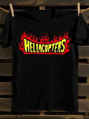 The Hellacopters Flames Logo Tshirt