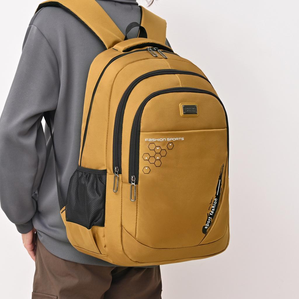 Backpack for Men's Trendy Computer Business Backpack for Large Boys' Schoolbag for Middle School College Schoolbag