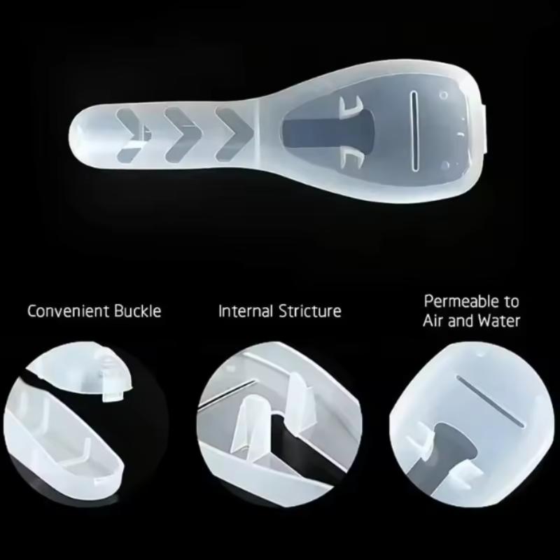 1pcs Razor Travel Storage Box Transparent Dustproof Carrying Case Cartridge Box For Gillette Razor Men Daily Supplies Organizer