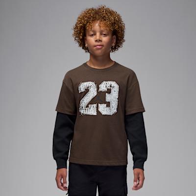 Jordan Kids T Shirts Crew Neck Moderate S