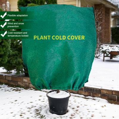 Yousheng Plant Cold Protection Cover Drawstring Plant Protector Pouch Anti-freeze Plant Cover for Outdoor Small Trees Shrubs Frost Protection