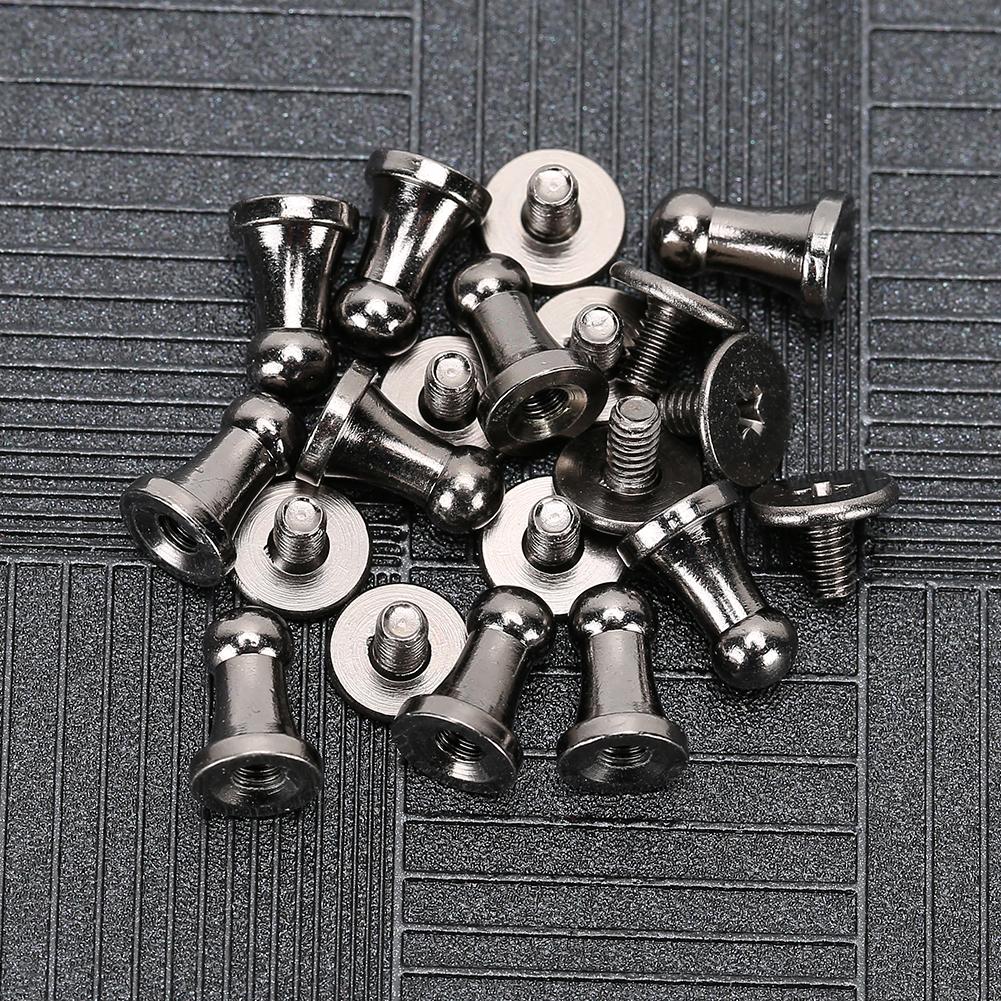 Round Head Rivet Button Screw Back Studs Handbag Leather Craft DIY Decoration Accessories