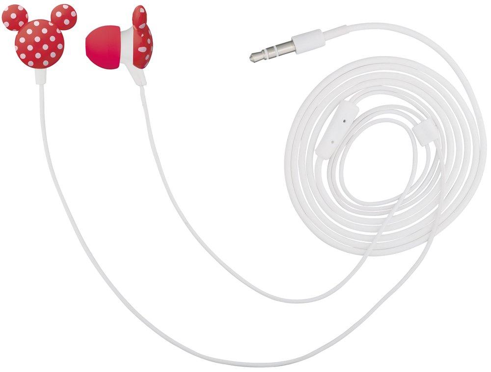 Mupods Polka Dot Earphones Red x White Dot