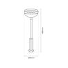 Tom Rgb Solar Bollard Ip44 2-Pack