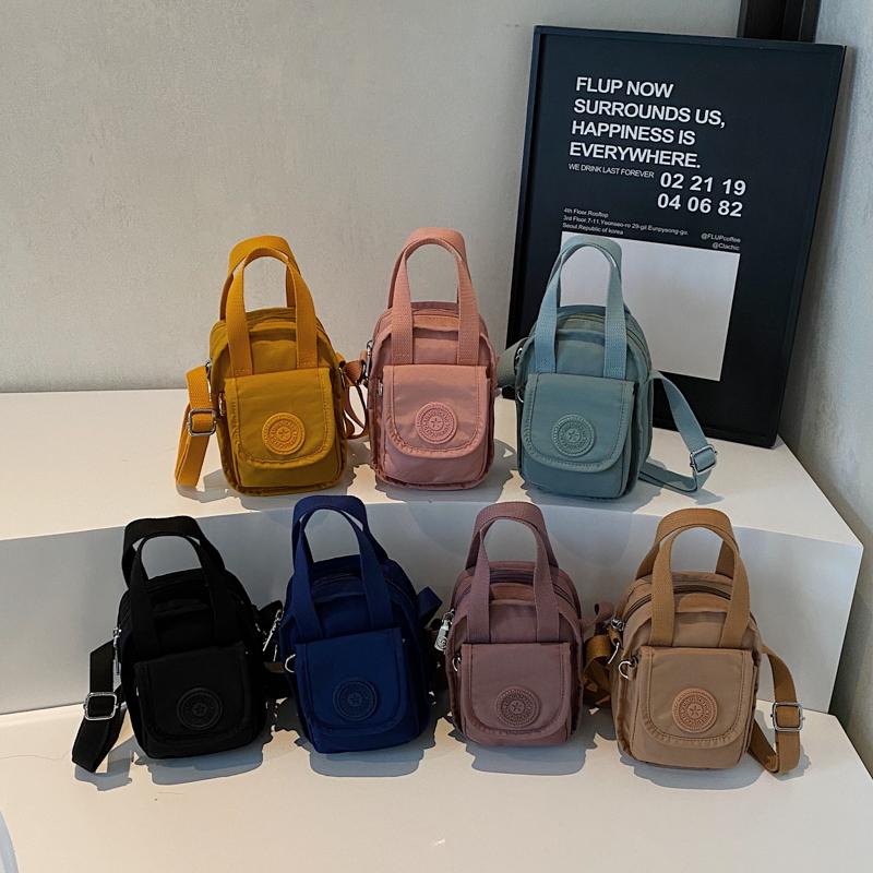 Mini Nylon Handbag Mother Bag Women's Shoulder Crossbody Bag Mobile Phone Bag