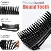 5pcs Hair Care Comb 8-claw Massage Comb for Scalp Anti-static Nylon Bristle Shampoo Brush Teasing Brush Salon Hair Styling Tools