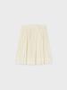 TINKNIT Pleated Skirt Scant_Ivory