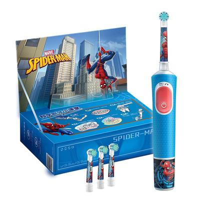 Kids D103K Spider-Man Electric Toothbrush Set CN Plug (adapter Included)