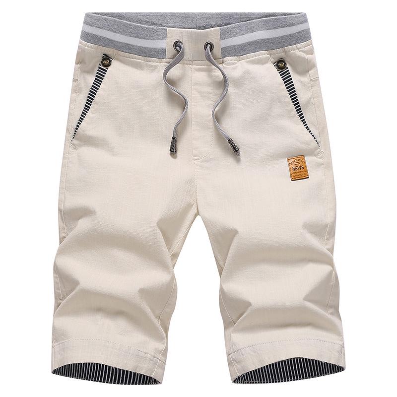 Men's Summer Recreational Drawstring Shorts Sports Riding Beach Sports Pants