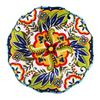 European-style Creative Hand-painted Ceramic Tableware Irregular Western Food Plate Fashion Household Plate Bowl Set Steak Plate