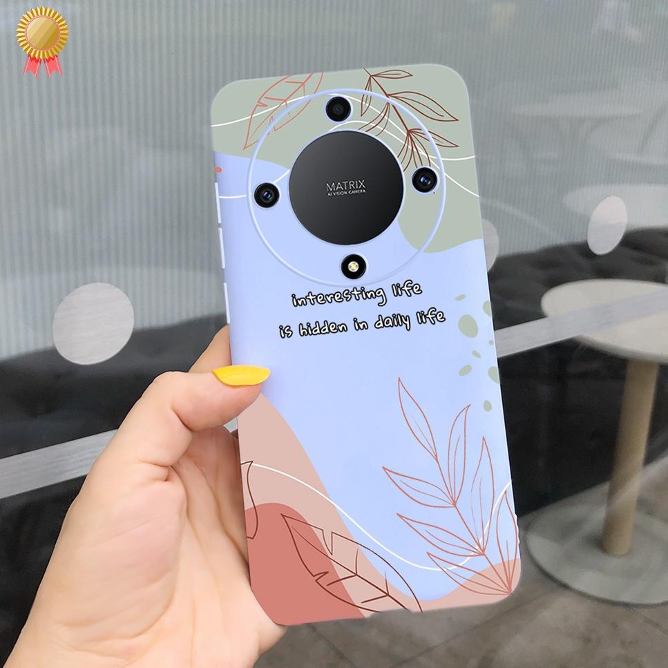Luxury Case For Honor X9a Soft TPU Capa COOL New Cute Animal Painted Back Coque For Honor X9a X8A X7A 9XA 8XA 7XA  Bumper Bags