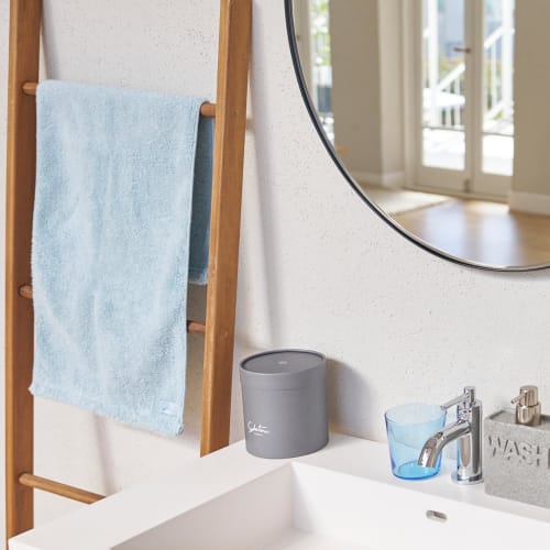 Feel Sodateru Towel Face Towel, Fog Blue, 34 x 85cm, 100% Cotton, Boxed (SD-FEEL-FFB)