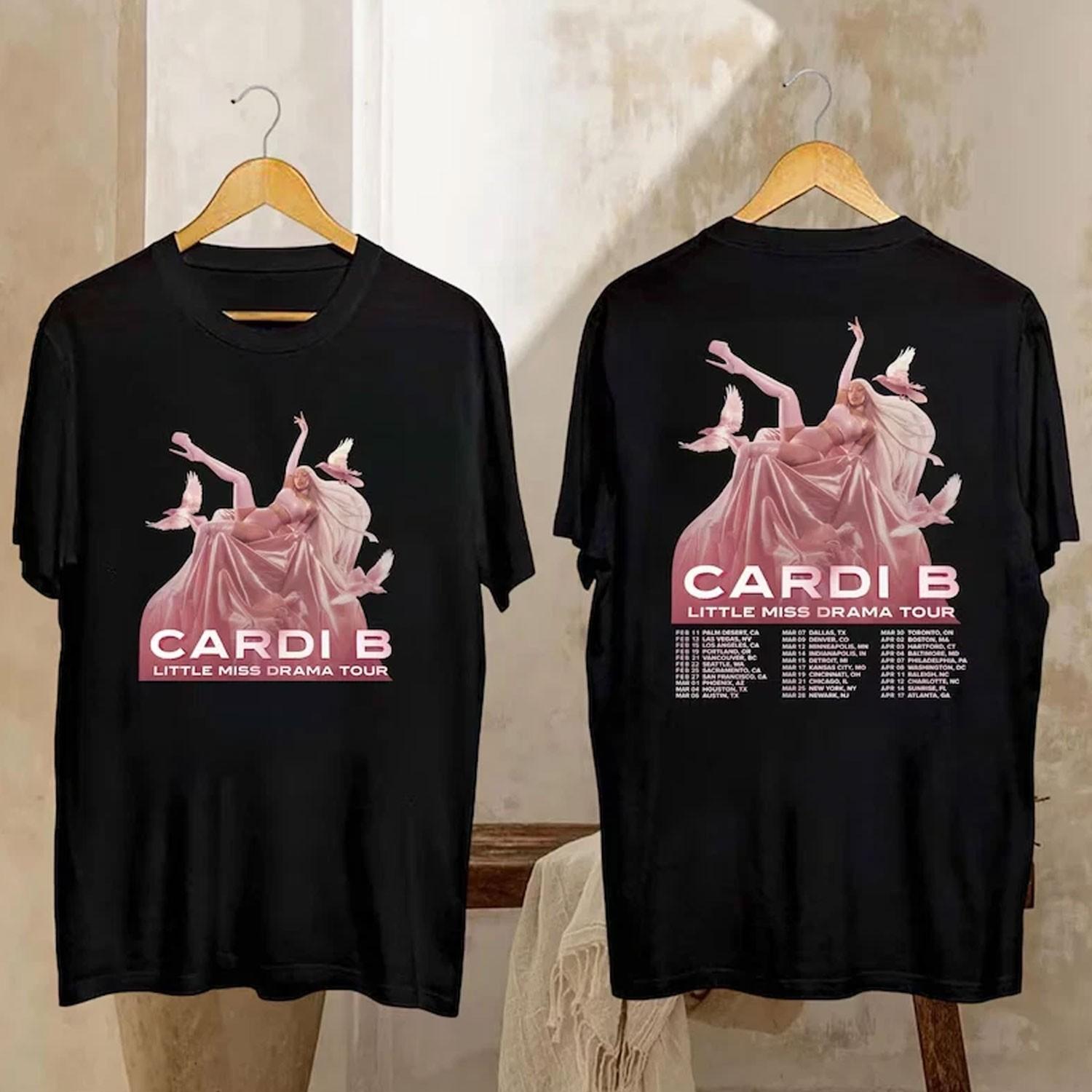 Cardi B Am I the Drama T-Shirt Cardi B Tour 2026 Shirt Fan Gift Remake L