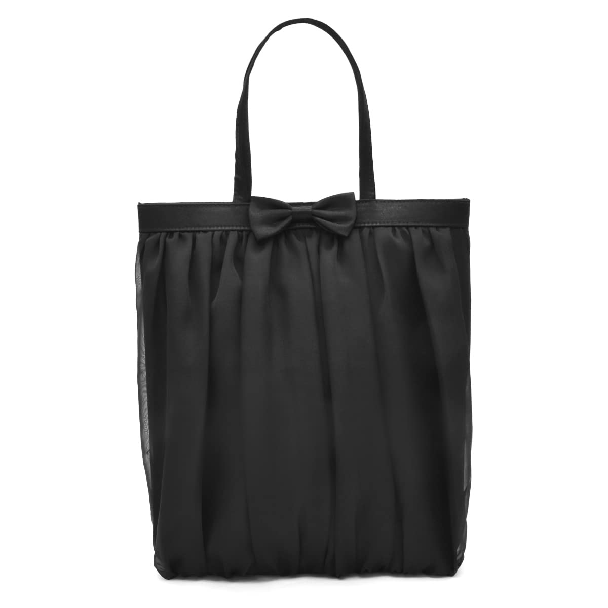 

Plex Formal Bag, Side Bag, Ribbon Chiffon Pleated, A4 Size Compatible, 2101 Black, for Weddings, Funerals, School, and Special Occasions
