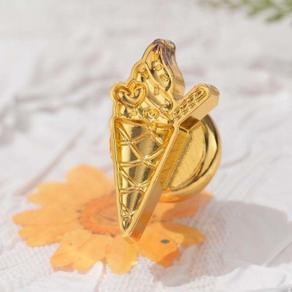 DIY Tool Retro Sealing Wax Stamp Head Snowflake Wax Seal Stamp Polyshaped Head  Stamp