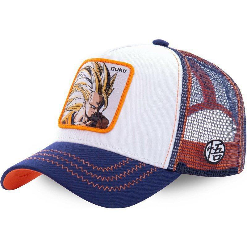 Dragon Ball Goku Embroidered Baseball Cap With Sun Protection For Casual Wear