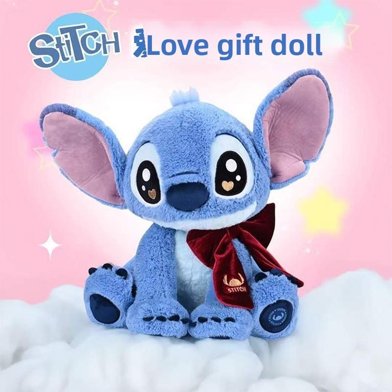 Doll Bow Plush With Shake Ears Pillow For Kids Room Decor Collectors And