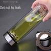 Xinuo doppelwandiger hitzebeständiger Glas-Tee- & Wasserbecher