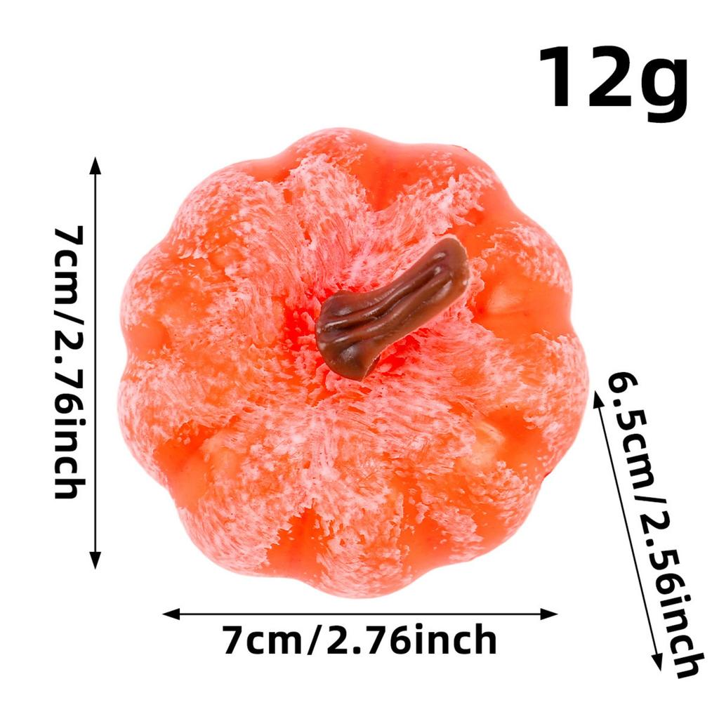 Simulation Vegetables Halloween Harvests Foam Pumpkin Restaurant Window Decorations Thanksgiving Photo Props