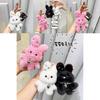 Cute Plush Star Bunny Keychain Creative Korean Style Doll Pendant Gift For Everyone