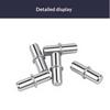 Shelf Support Pegs 20Pcs 5-6mm Cold Rolled Steel Heavy Duty Shelf Holder Pins for Garage Storage Cabinet Wardrobe Furniture