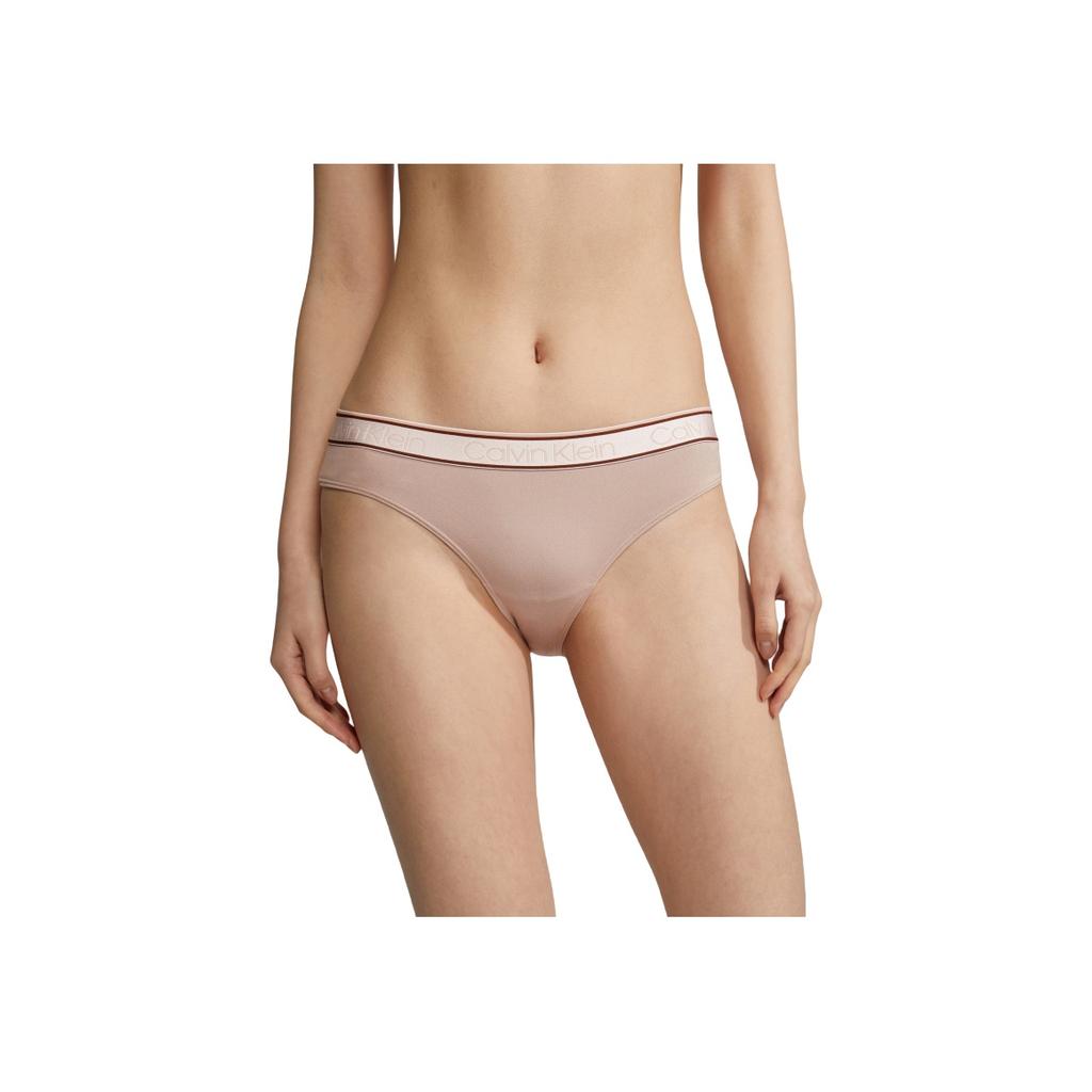 Calvin Klein Fashion Logo Jacquard Sexy Waistband Underwear 3-Pack Women Underwear QP2485O-IL3