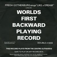 

7inch Record FREDA GOTHENBURG - Like A Dream GHM1AN G.H.M. Producti 1979 UK Pop Used