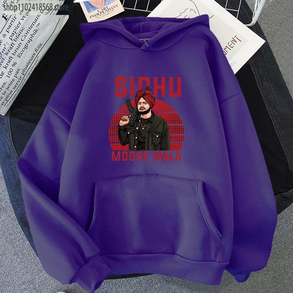 Sidhu Moose Wala Hoodies The Last Ride Fans Men Sweatshirt Winter Graphic Print Streetwear Women Clothing