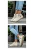 Hand-Stitched Women’s Soft Sole Flat Casual Shoes for Autumn & Winter - A805