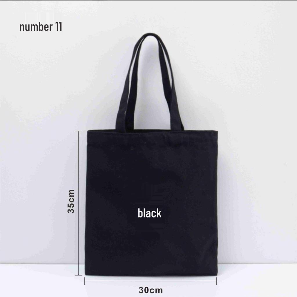 Custom Logo Handheld Gift Bag - Digital Print Polyester Cotton Canvas Bag