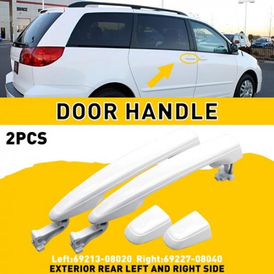 For 04-10 Toyota Sienna Outside Exterior Sliding Door Handle Left Or Right Rear