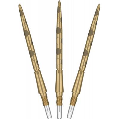 Target Darts Swiss Storm Onyx Dart Points Set Of 3 35mm Silver Gold Black