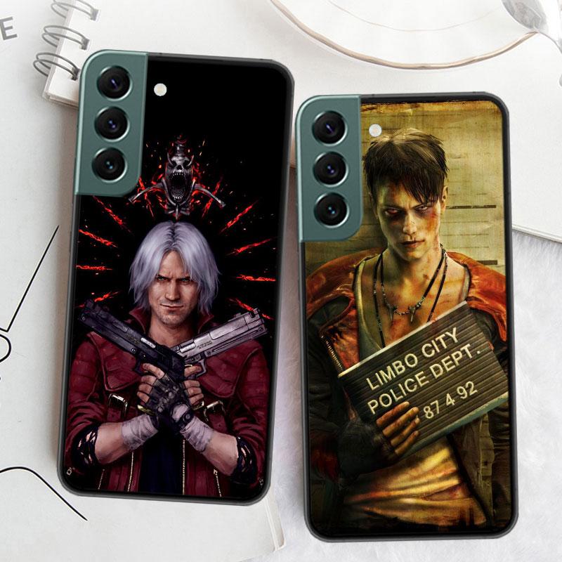 D-Devil May Cry DMC Phone Case For Samsung A15 A25 A35 A55 Galaxy A12 A22 A32 A52 A72 A54 A34 A24 A14 A53 A33 A23 A13 A73 A42 5G