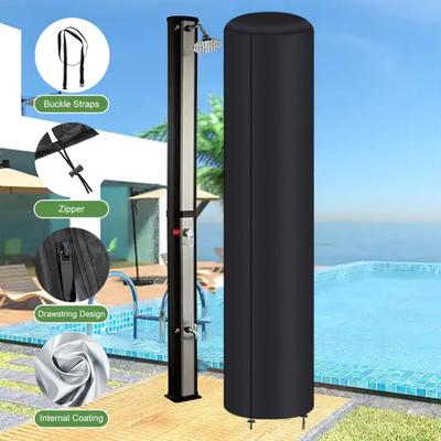 Solar Dusche Abdeckung Wasserdicht Schwerlast Outdoor Dusche Schutz Kordelzug Winddicht Staubdicht Abdeckung für 10,6 Gallonen Solar Duschkabine