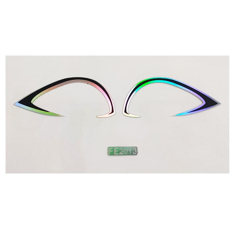 Προσωρινό αυτοκόλλητο προσώπου Αυτοκόλλητο τατουάζ Stage Art Αυτοκόλλητο ομορφιάς DIY Προσομοίωση λέιζερ αυτοκόλλητο με λέιζερ