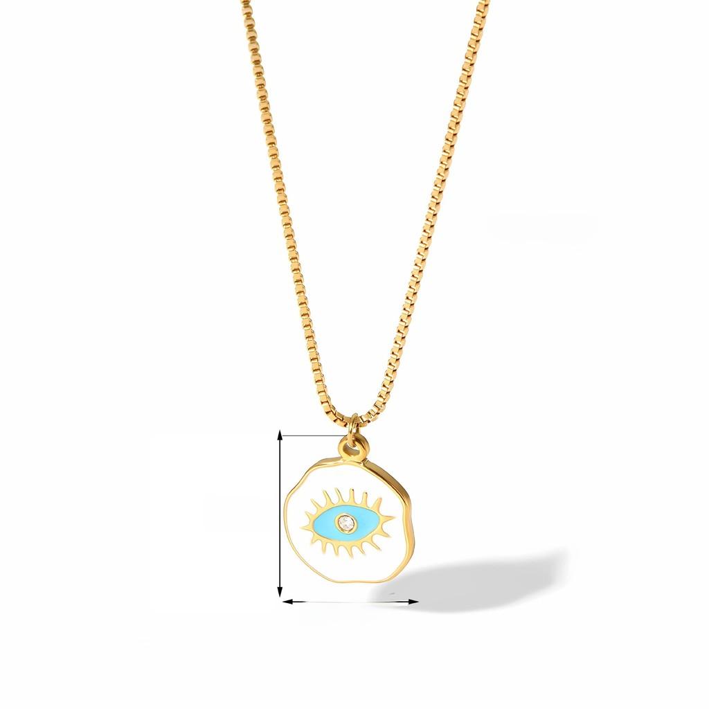 Style Heartshaped Necklace With 18k Gold Plating And Colorful Cz For Women