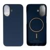 Apple iPhone 17 Ultra-thin Kevlar Case with Magnetic Suction, Alloy Frame, Aramid Fiber, and Half-wrapped Design
