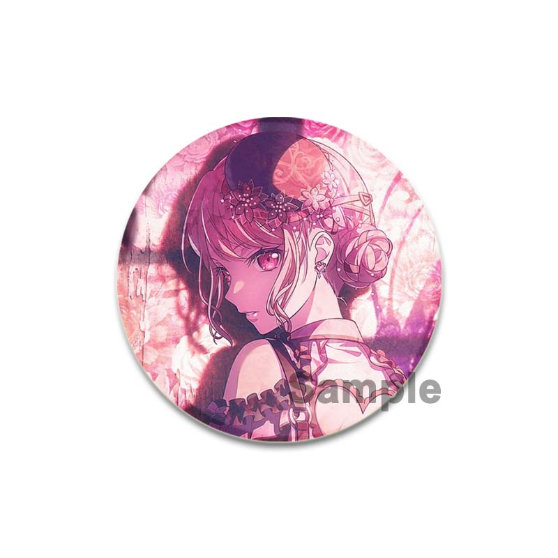 32/44/58mm BanG Dream Aya Maruyama Pin Handmade Brooch for Clothes Cartoon Cosplay Badge Backpack Decoration Jewelry Gift